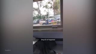 A Snapchat After A Reported Stabbing At Sydney High School