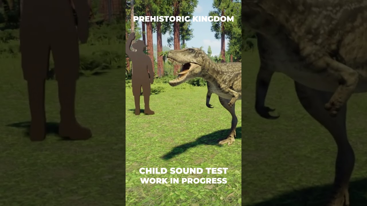 Prehistoric Kingdom Ontogeny Sound Test #prehistorickingdom #dinosaur #paleontology #videogames