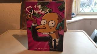 The Simpsons Season 21 Bootleg Dvd Unboxing