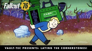 Fallout 76 – Vault-Tec Presents: Laying the Cornerstones! Crafting and Building Video