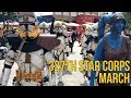 327th Star Corps March in Legoland Germany