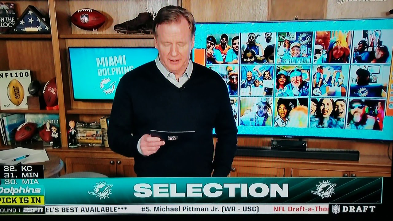 The dolphins draft Noah igbinoghene at #30