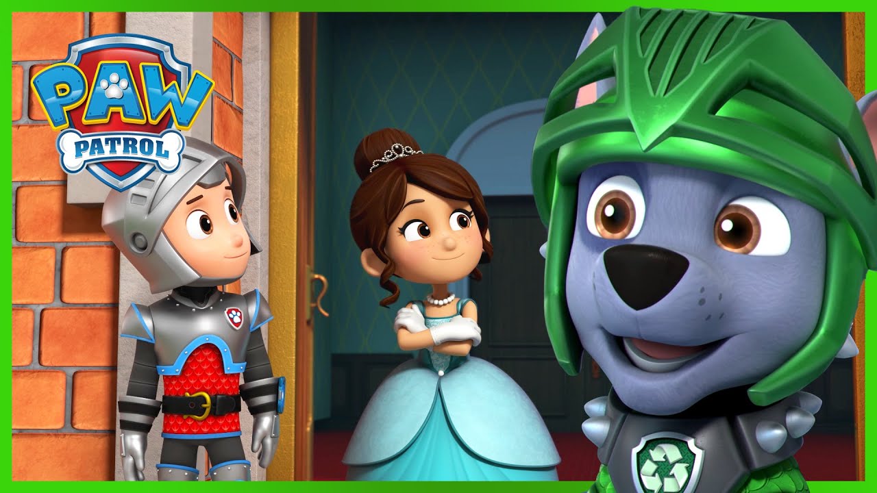 PAW Patrol Rescue Knights save the Princess and more!