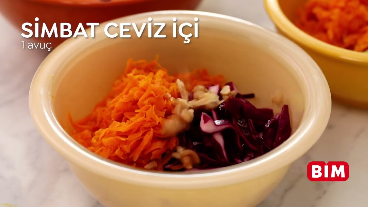 3 Renkli Havuç Tarator | Yemek Tarifi | BİM