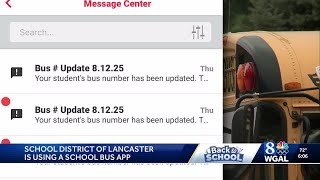 School District of Lancaster launches new app to track bus routes