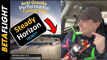 Betaflight 4.4 Anti Gravity REVIEW and Tuning | How to remove Bobble