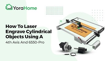 How To Laser Engrave Cylindrical Objects Using A 4th Axis And 6550-Pro