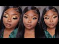 Holiday Makeup Glam | Full Face Makeup ft. Ariel Black