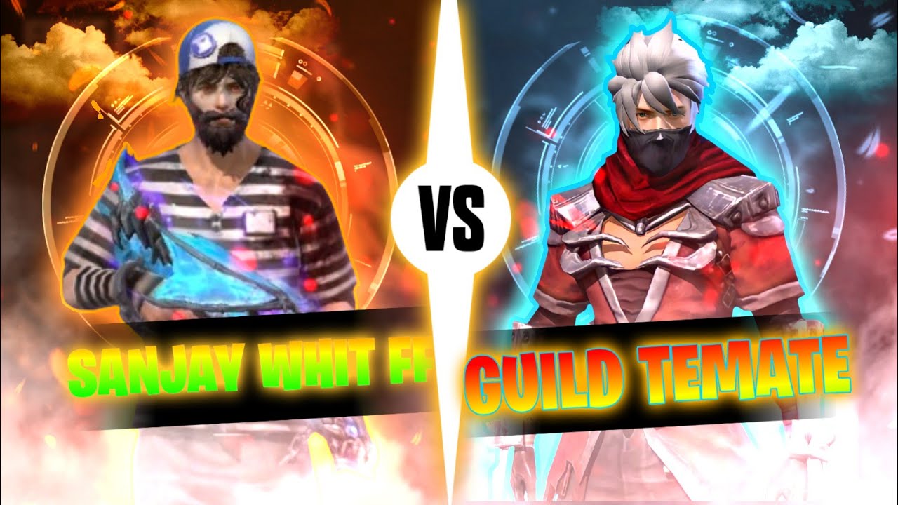 SANJAY WHIT FF Vs GUILD TEMATE INDIAN ⚡ FASTEST PLAYER 🇮🇳