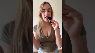 ASMR probandome ropa🩷 #asmr #asmrenespañol #shorts