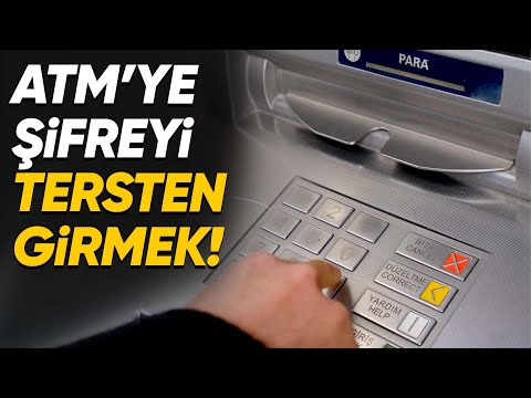 ATM'ye Şifremizi Tersten Girersek Ne Olur? #Shorts