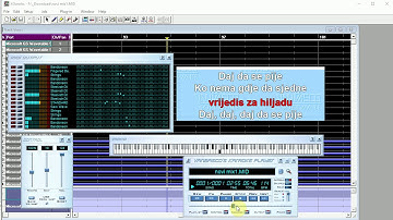 Combining a midi file in to one mix