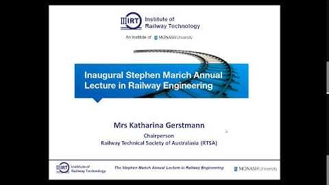 Stephen Marich Lecture 2014 - Marich