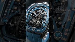 Bugatti Inspired Luxury Watch ⌚ Dial with Iconic Hood Grill Design #shorts #premiumwatch #viral
