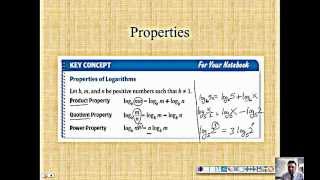 Alg 2 Section 7-5 (part 1) Properties of Logarithms.screenflow