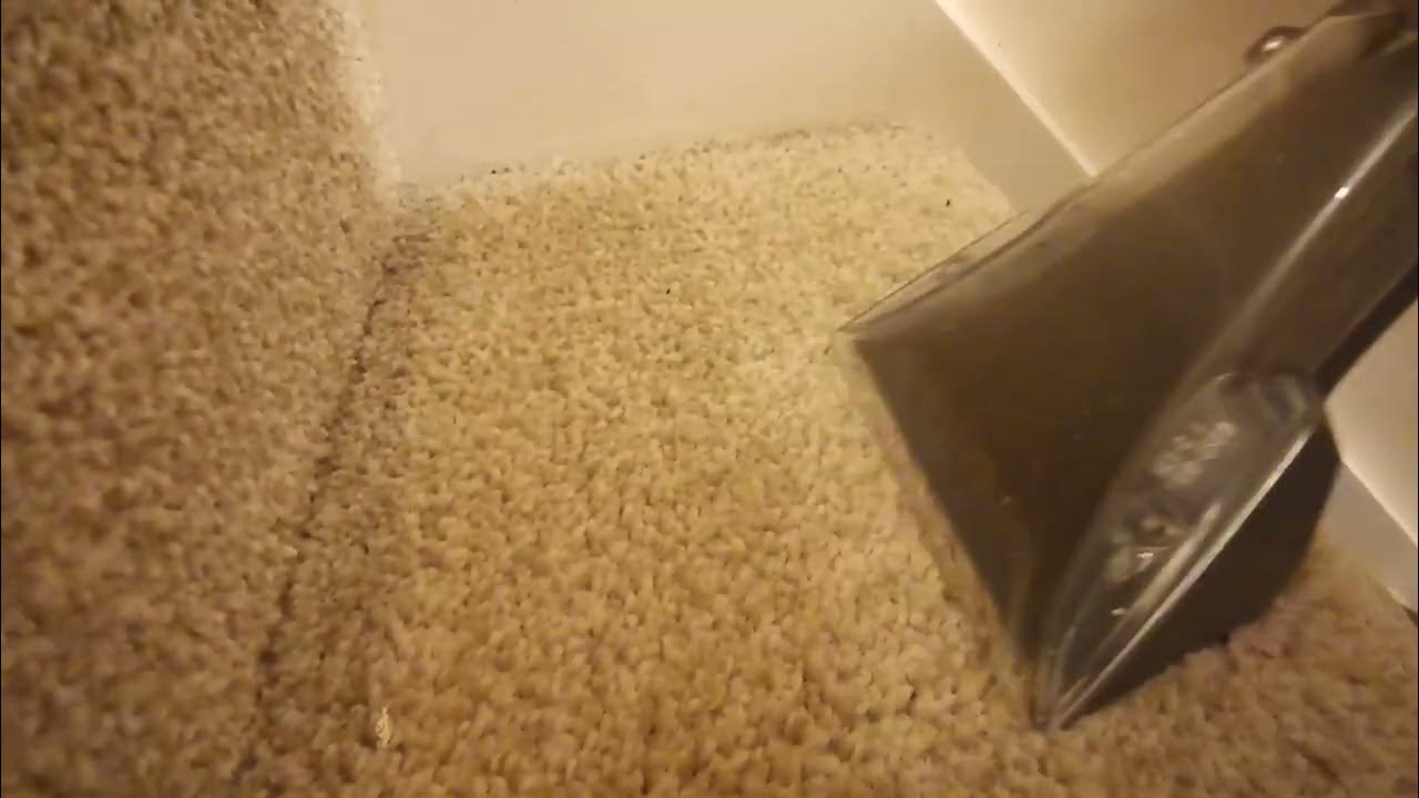 cleaning the stairs/ carpet with the karcher wet vac/ carpet cleaner