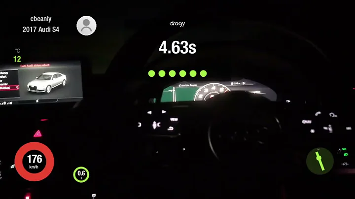 Audi S4 B9 Stage 3 TTE710 Acceleration | 0 - 60 | 100 - 200