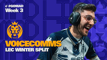 THIS Is What a TOP LEC Team Sounds Like!! | LEC 2023 Winter Week 3 Voicecomms