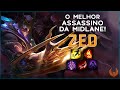 O MELHOR ASSASSINO DA MIDLANE *31 KILLS TRIPLE SHURIKEN* - ZED MID GAMEPLAY [PT-BR]