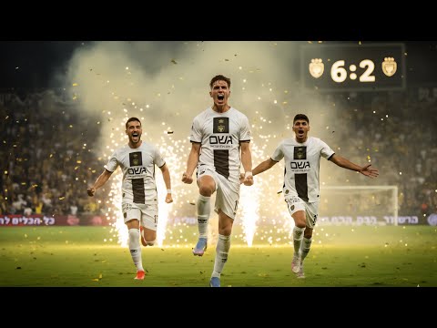 ניצחון היסטורי לבית ר ירושלים 2 6 ענק על מכבי תל אביב בבלומפילד כדורגל 