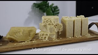 Jabón de avena y miel casero: una receta fácil y económica para principiantes.