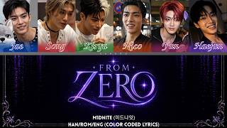 M1DNITE (미드나잇) 'From ZERO' (Color Coded Lyrics)