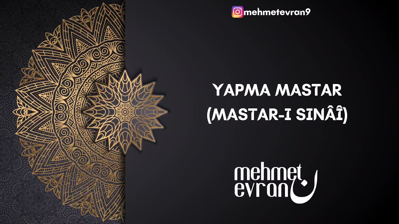 14) Yapma Mastar (Mastar-ı Sınâî)