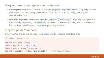 Resolving the Uncaught TypeError: at.a is undefined in Vue 2 with AWS Amplify