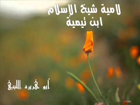 لامية ابن تيمية بصوت أبو هريرة الليبي