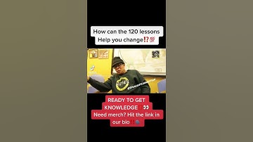HOW CAN 120 lessons Fix you? | 5% Mindset shift| Get that knowledge | 5 percent connection