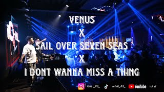 DJ VENUS X SAIL OVER SEVEN SEAS X I DON'T WANNA MISS A THING BREAKBEAT REMIX CLASSIC OLD FULLBASS