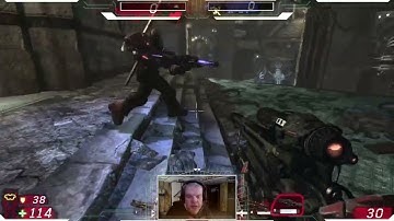 WedgeBob Plays Unreal Tournament 3 - Capture the Flag - Iron Guard vs. Necris - CTF-Vertebrae
