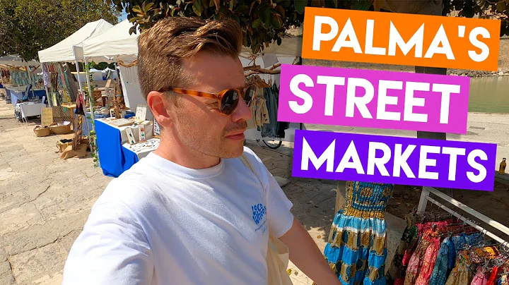 Street Market In Palma de Mallorca, Spain