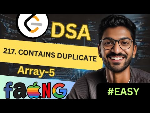 Array-5 | 217. Contains Duplicate | 🔥 Beginner, Medium & Advanced Level! #easy