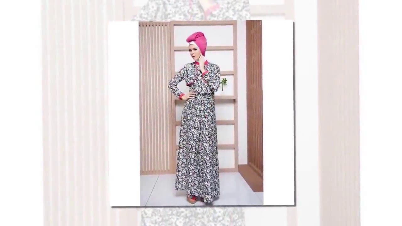 Koleksi Model  Baju  Muslim Zoya  Terbaru  2021 YouTube