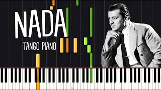 Nada - Piano Tango / Synthesia Piano Tutorial