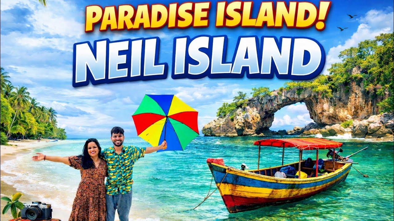 Neil Island Andaman Vlog | Natural Bridge, Beach & Complete Travel Guide 