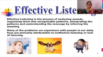 Listening Skills || Video Lecture || 01