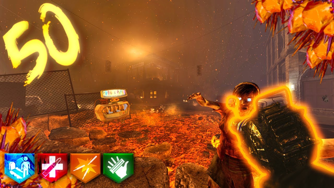 BLACK OPS 2"TOWN" ZOMBIES IN 2022 ROAD TO ROUND 50 CHALLENGE HIGH ROUND STRATEGY!