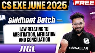 Law relating to Arbitration, Mediation and Conciliation : One Shot || Live