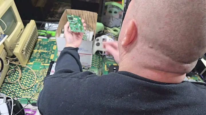 SEGA Dreamcast VA2.1 Motherboard Testing