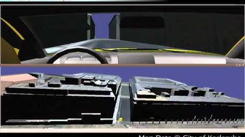 Two Cars Crashing at an Intersection in a Simulated Environment - Brechtel, Gindele, Dillmann 2010