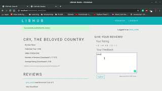 Project1: CS50's Web Programming with Python and JavaScript