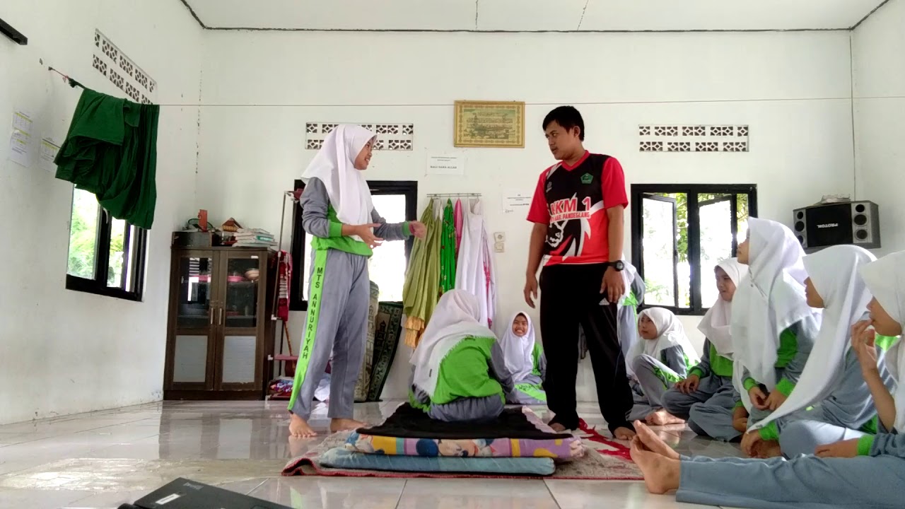 MTS AN-NURIYAH PANDEGLANG ~ Materi Pembelajaran Senam lantai (sikap lilin dan sikap kayang)
