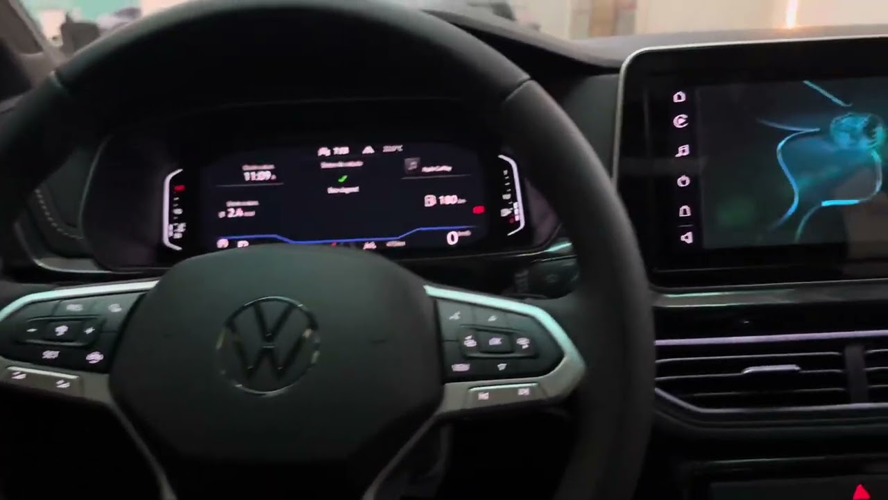 VW T-CROSS 2025 - entretenimento a bordo Netflix + Prime Video + Youtube + TV Digital