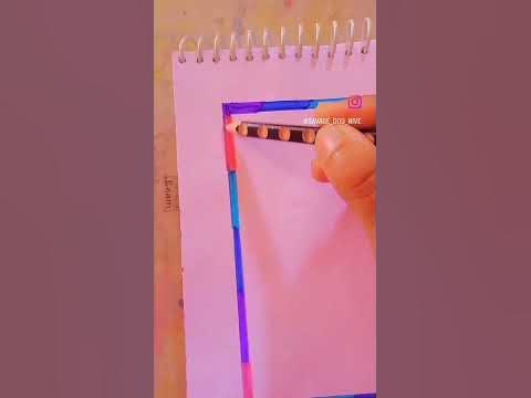 border line design inspired by @mukta_art_craft - YouTube