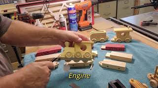 How to make a wooden toy train | Part 1