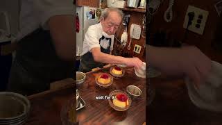 pudding in japan .. but wait for it
