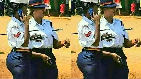 Kenya hottest female police officers.Meet kenyas female officers.