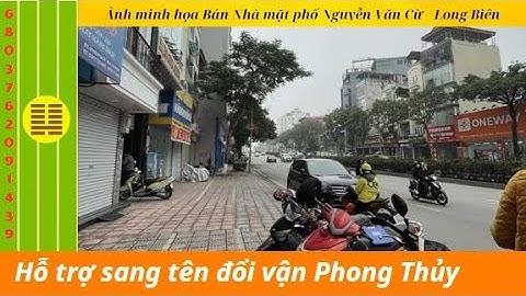 Bán nhà mặt phố Nguyễn Văn Cừ 33m2, 3 tầng 3m mặt tiền, tiện xây mới